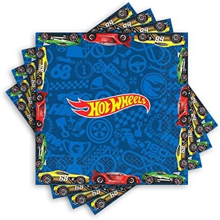 Hot Wheels Wild Racer Luncheon Napkins - 16ct