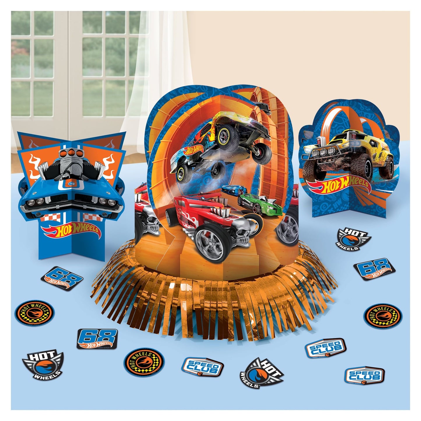 Hot Wheels Wild Racer Table Decorating Kit