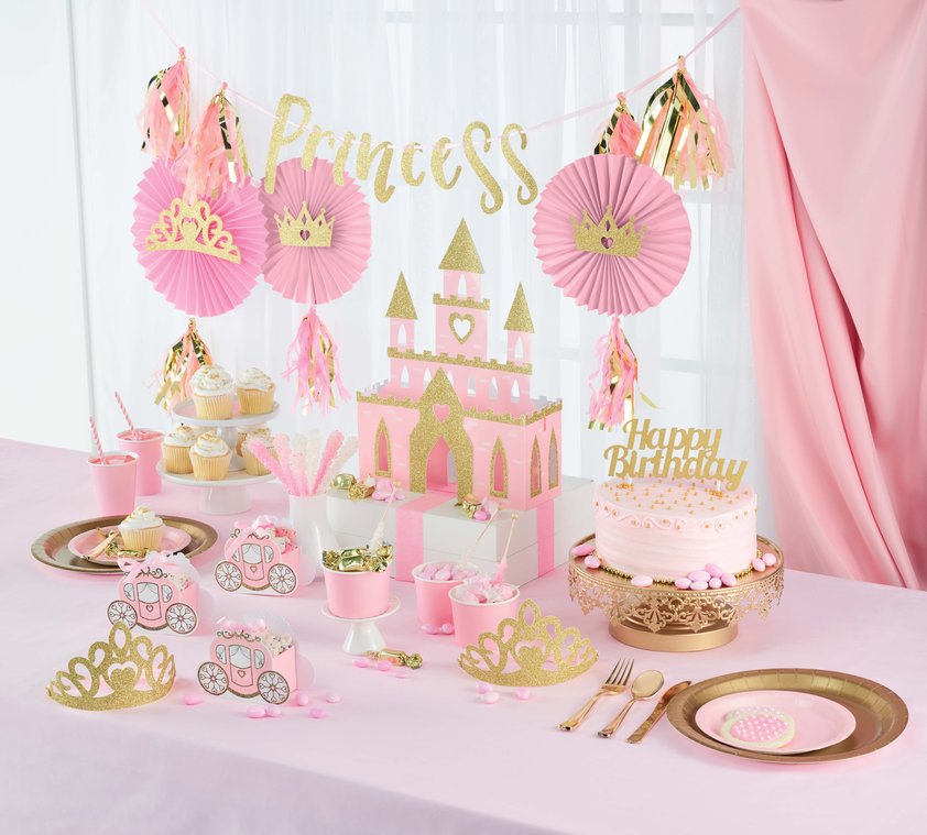 Little Princess Castle Table Centerpiece Decoration