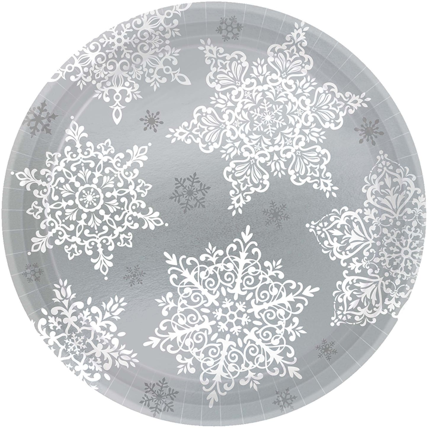 Shining Season Holiday 7" Paper Plates - 60ct