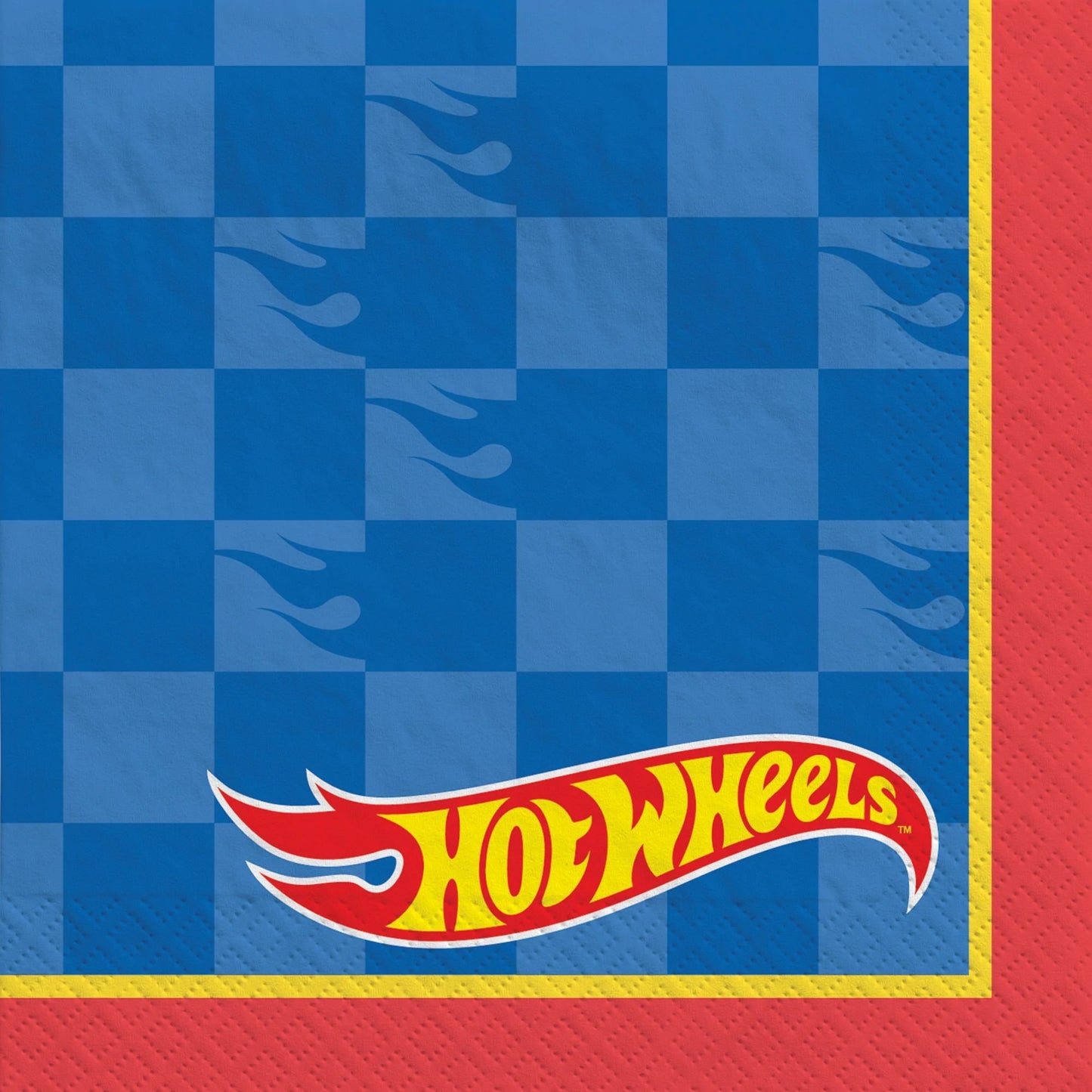 Hot Wheels Beverage Napkins - 16ct