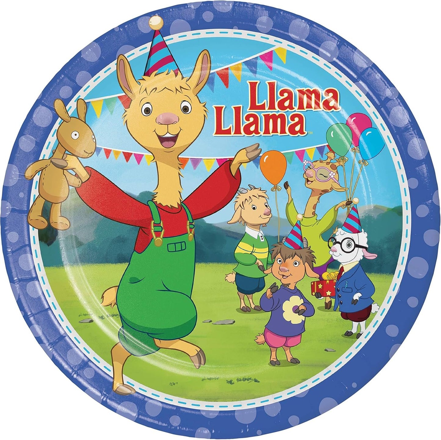 Llama Llama 9" Paper Plates - 8ct