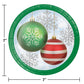 Sparkling Ornaments Holiday7" Paper Plates - 8ct