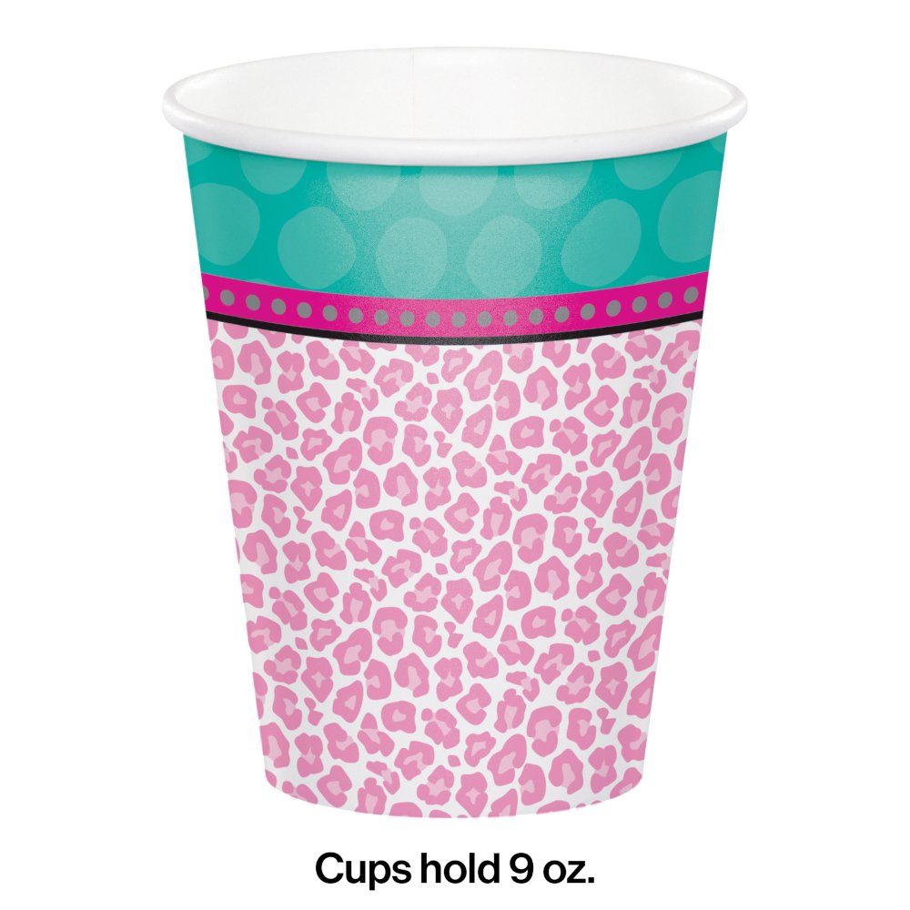 Sparkle Spa 9oz Paper Cups - 8ct