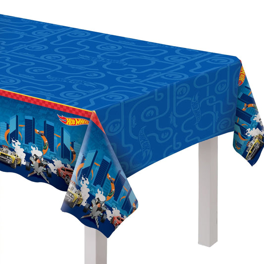 Hot Wheels Plastic Table Cover - 54" x 96"