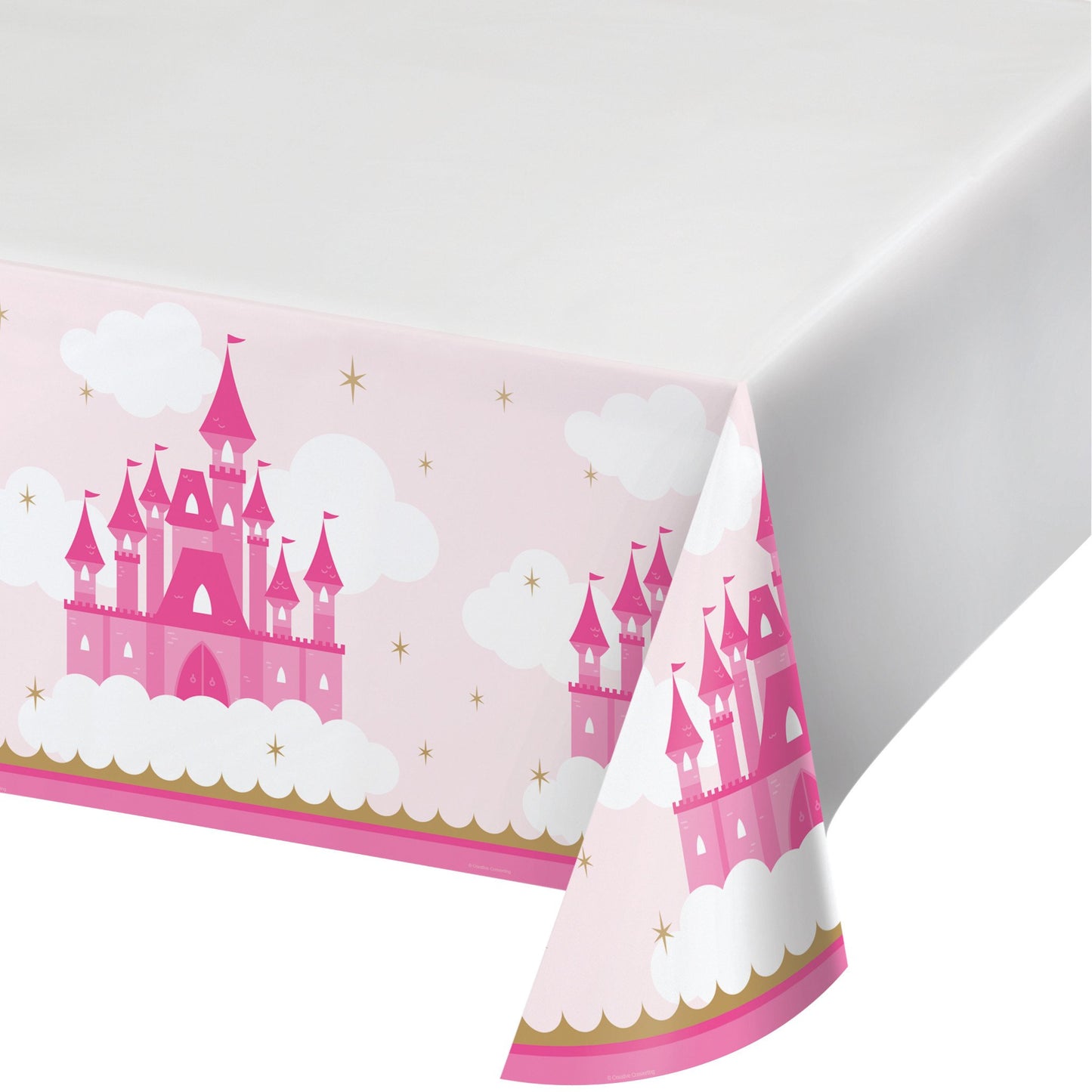 Little Princess Plastic Tablecloth - 48" x 88"