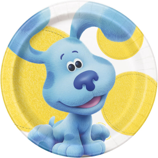 Blue's Clues Round 9" Dinner Plates - 8ct