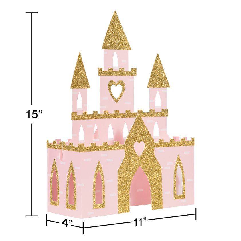 Little Princess Castle Table Centerpiece Decoration