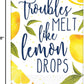 Lemons Guest Towels 4" x 8" - 16Ct