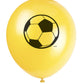 3D Soccer 12" Latex Balloons  - 8ct