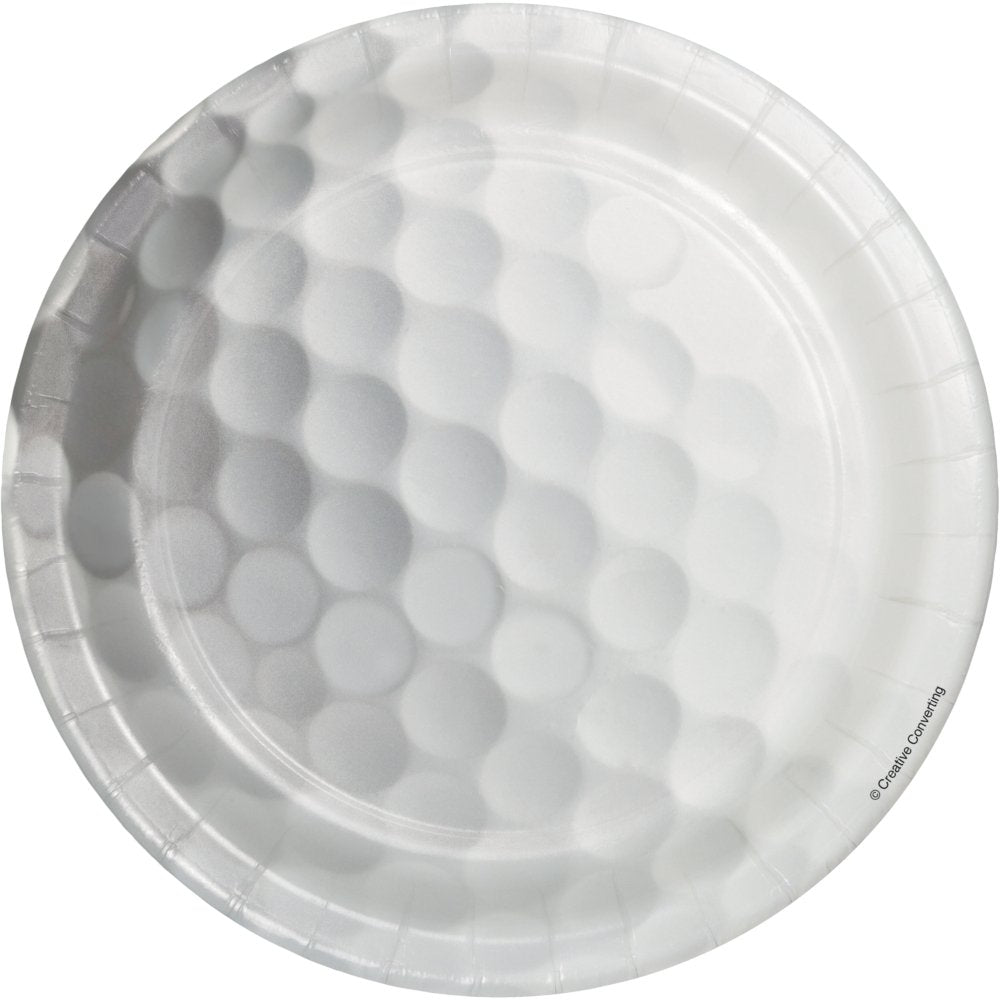 Sports Fanatic Golf Luncheon Plate - 8ct