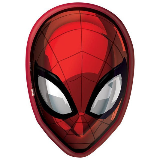 Spider-Man Webbed Wonder 7" Shaped Plates - 8ct