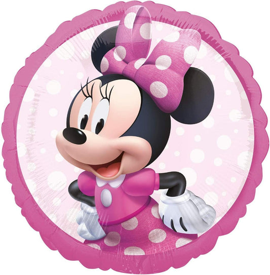 Minnie Mouse 17" Round Foil Balloon