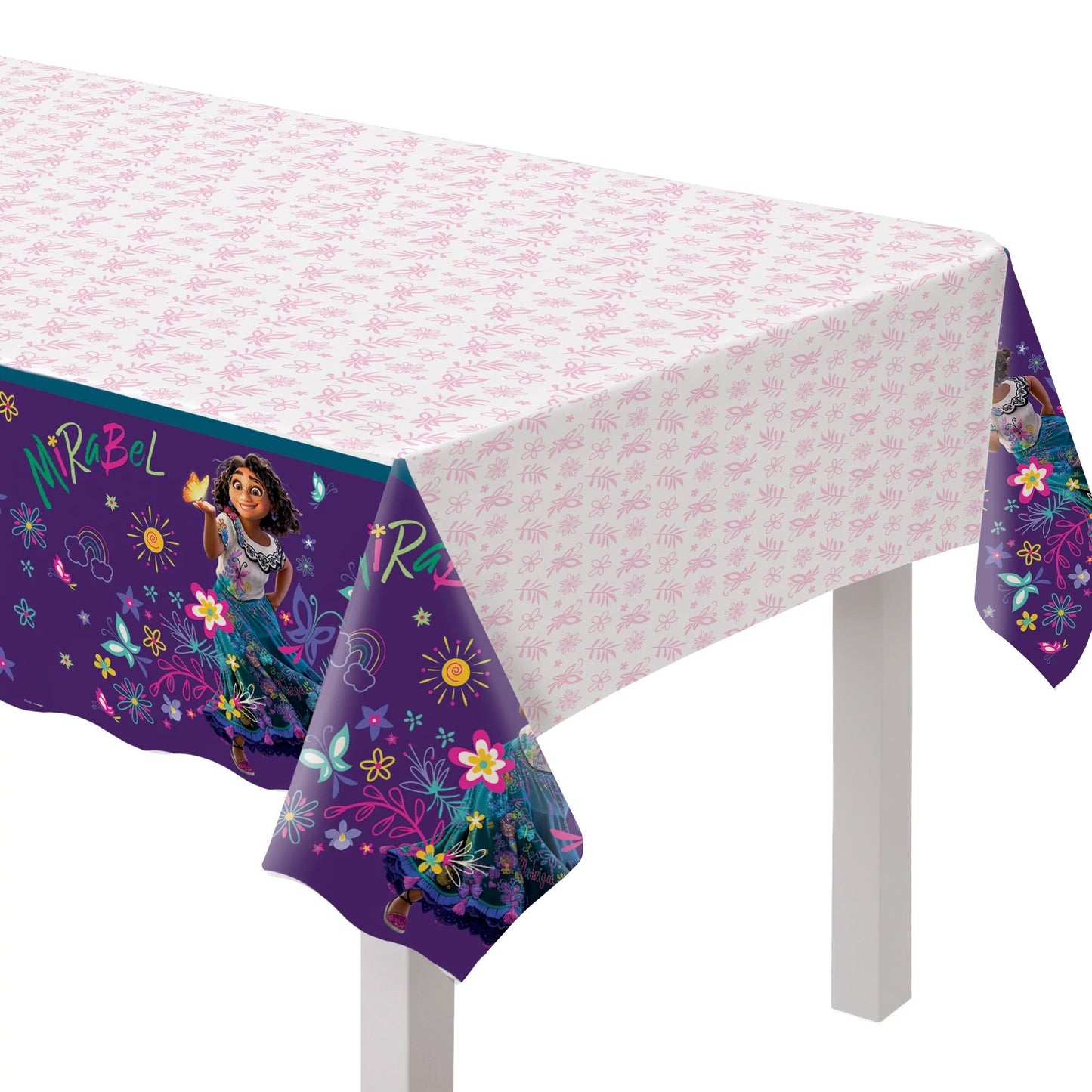 Disney Encanto Plastic Table Cover - 54" x 96"