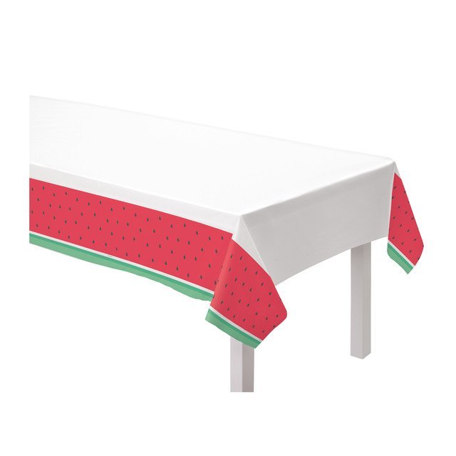 Tutti Frutti Plastic Table Cover - 54" x 96"