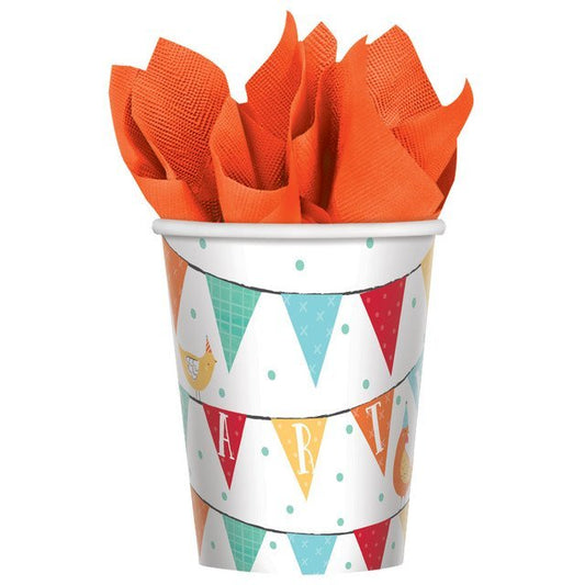 Barnyard Birthday 9oz Paper Cups - 8ct