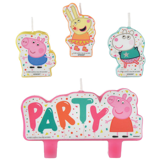 Peppa Pig Birthday Candle Set