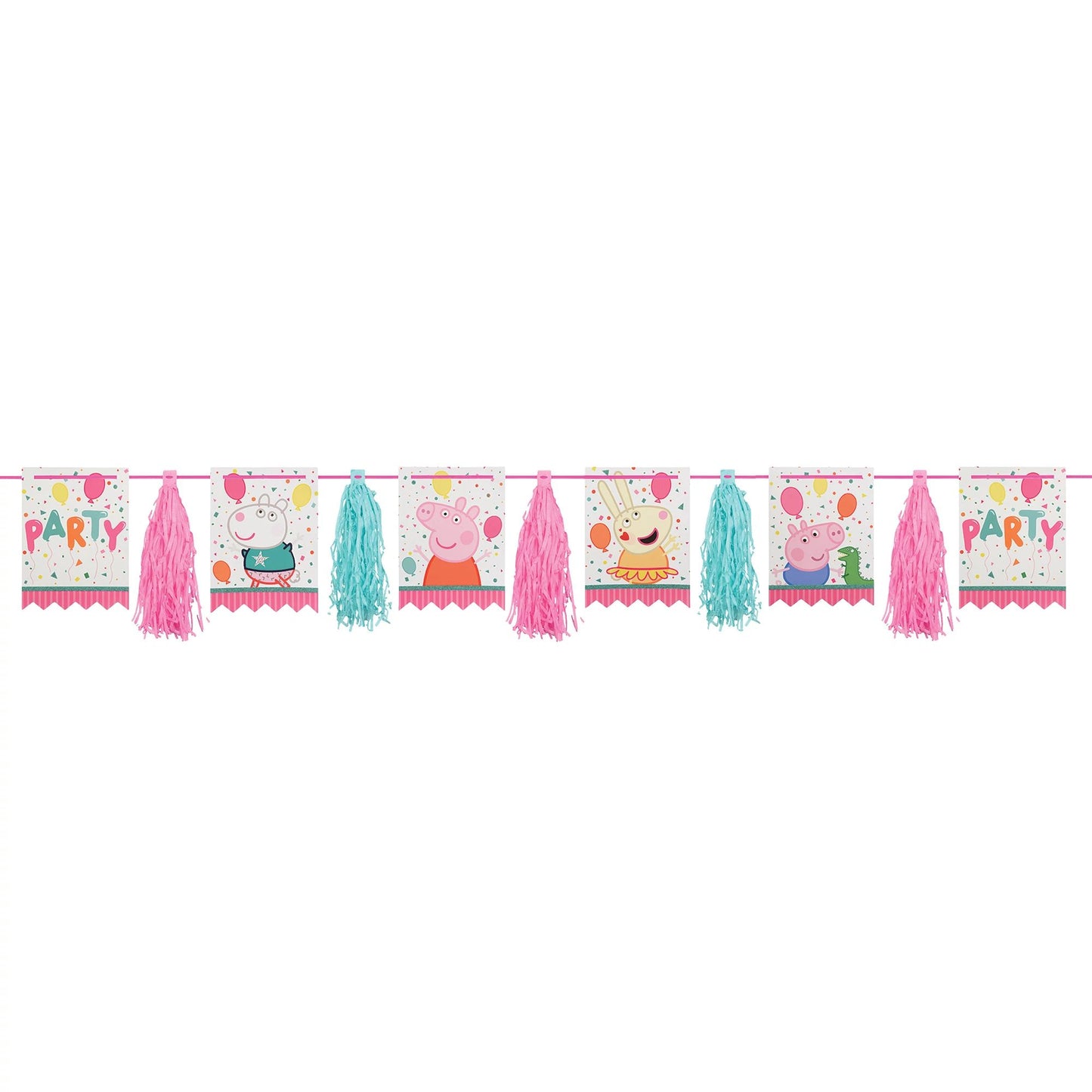 Peppa Pig Pennant Tassel Garland