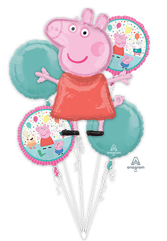 Peppa Pig Balloon Bouquet