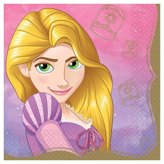 Rapunzel Tangled Luncheon Napkins - 16ct