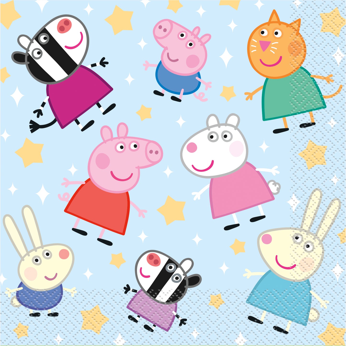 Peppa Pig Birthday Napkins