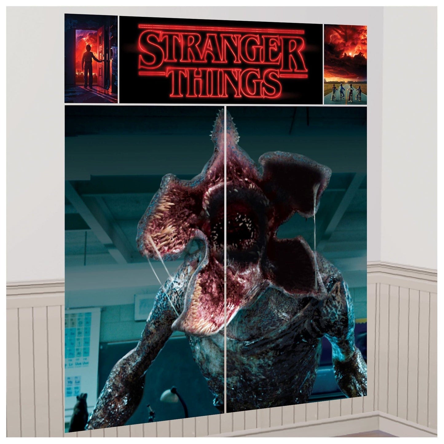 Stranger Things Scene Setters® Wall Decorating Kit