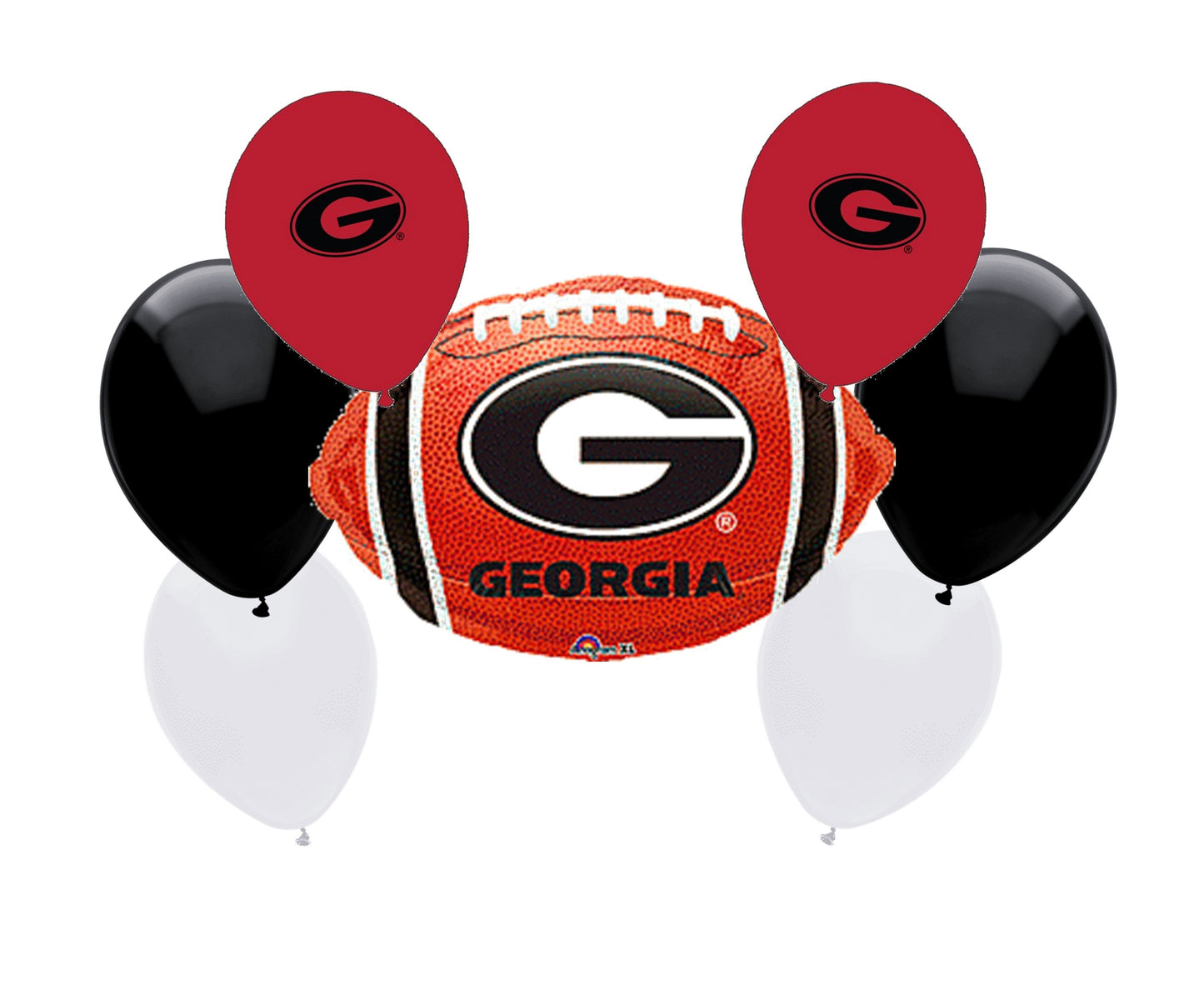 University of Georgia Party Supplies Bundle | UGA Plates | UGA Napkins | UGA Cups | UGA Table Cover | UGA Balloons