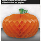 Pumpkin Shaped Honeycomb Centerpiece 10.75" x 24"