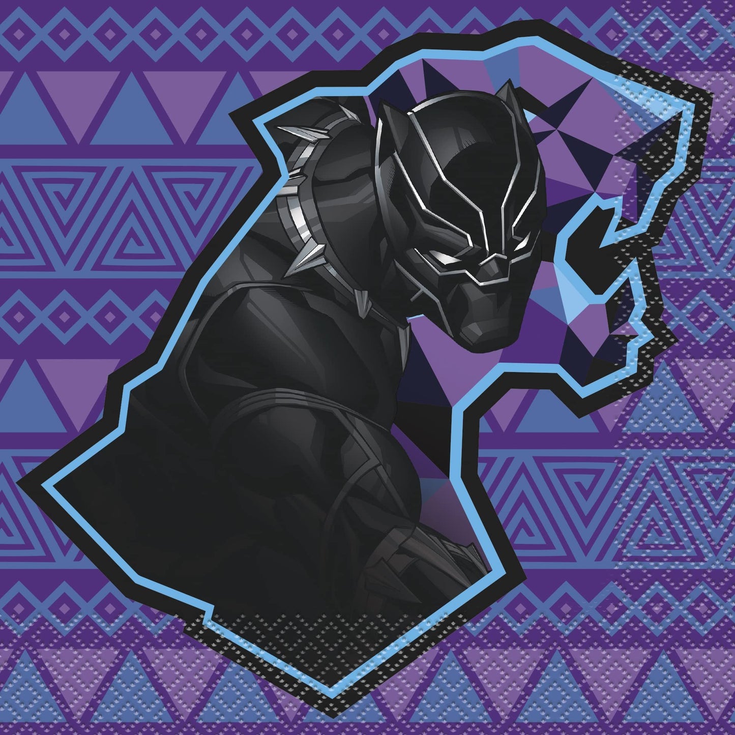 Black Panther Wakanda Luncheon Napkins - 16ct