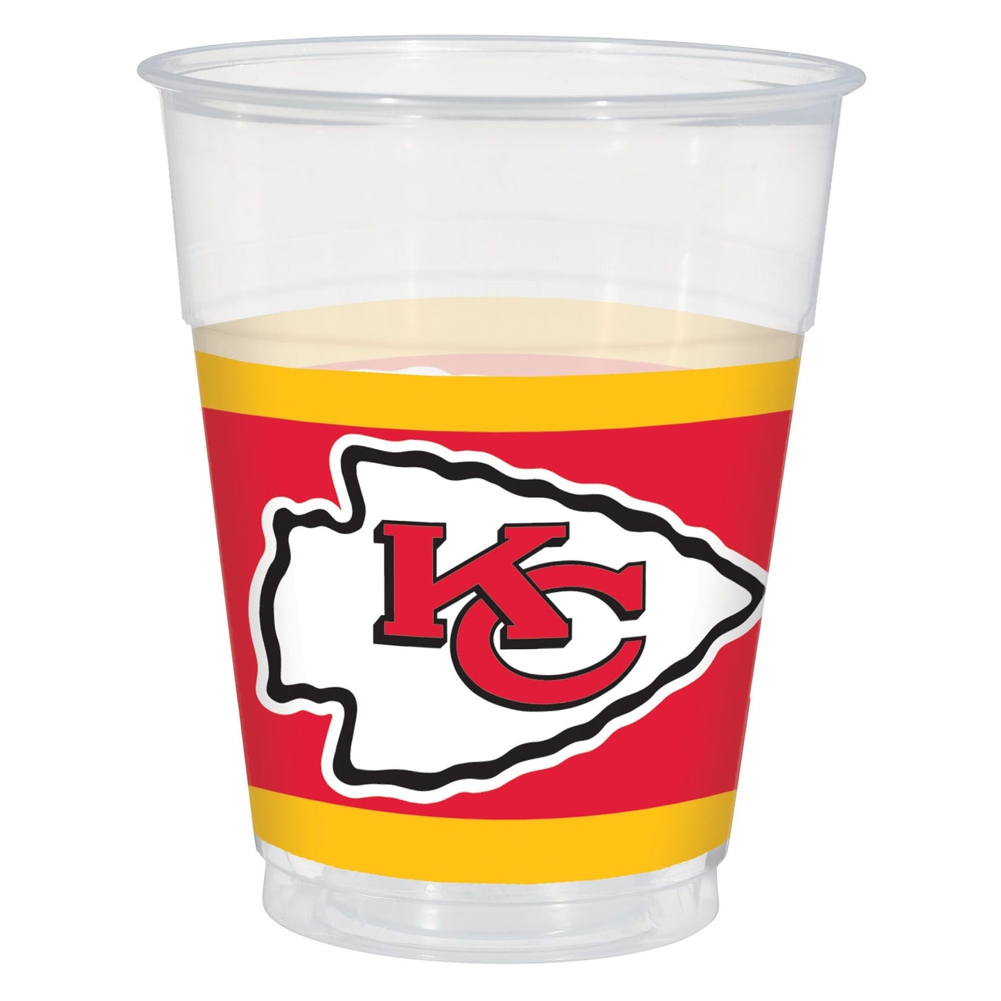 Kansas City Chiefs Plastic Cups - 25ct