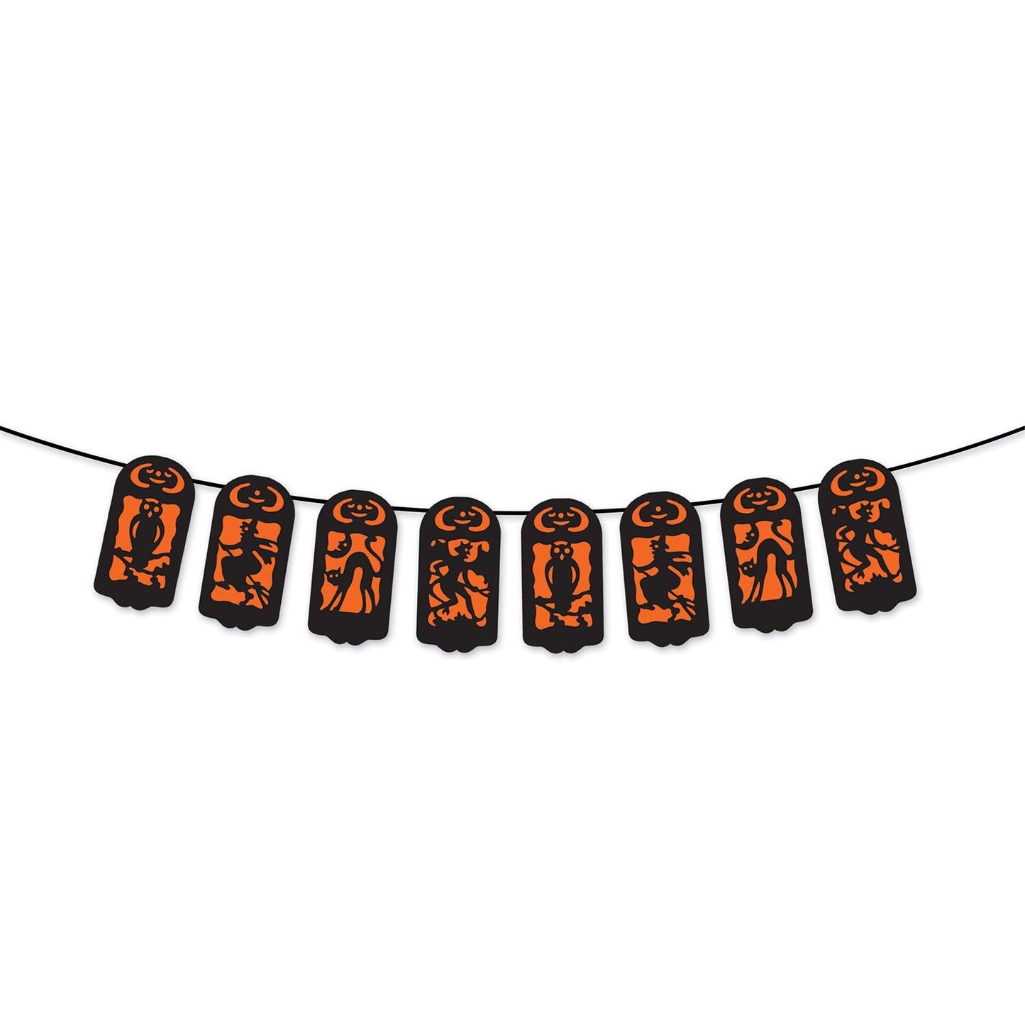 Vintage Halloween Streamer - 6ft