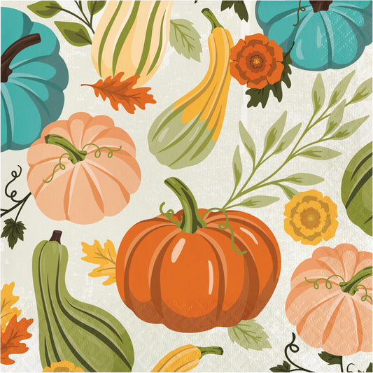 Hello Fall Luncheon Napkins - 16ct