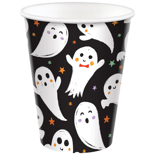 Halloween Spooky Friends 9oz Paper Cups - 50ct