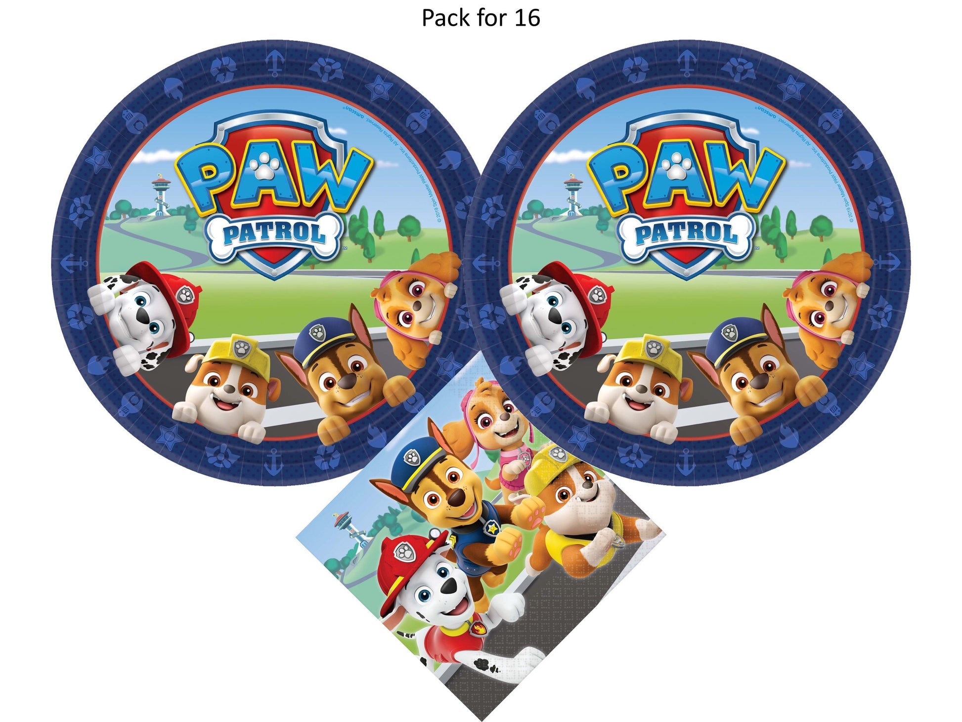 Paw Patrol Pack for 16