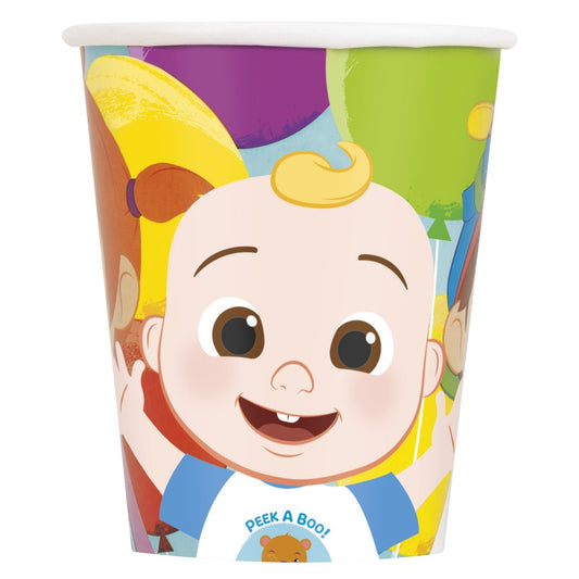 Cocomelon 9oz Paper Cups - 8ct