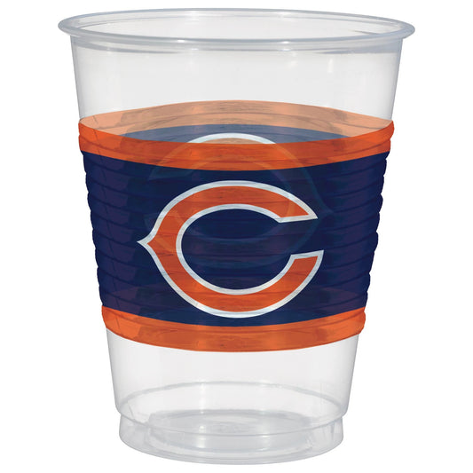 Chicago Bears 16oz Plastic Cups - 25ct