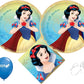 Princess Snow White Birthday Party Supplies Pack with Snow White Plates and Snow White Napkins for 16 Guests