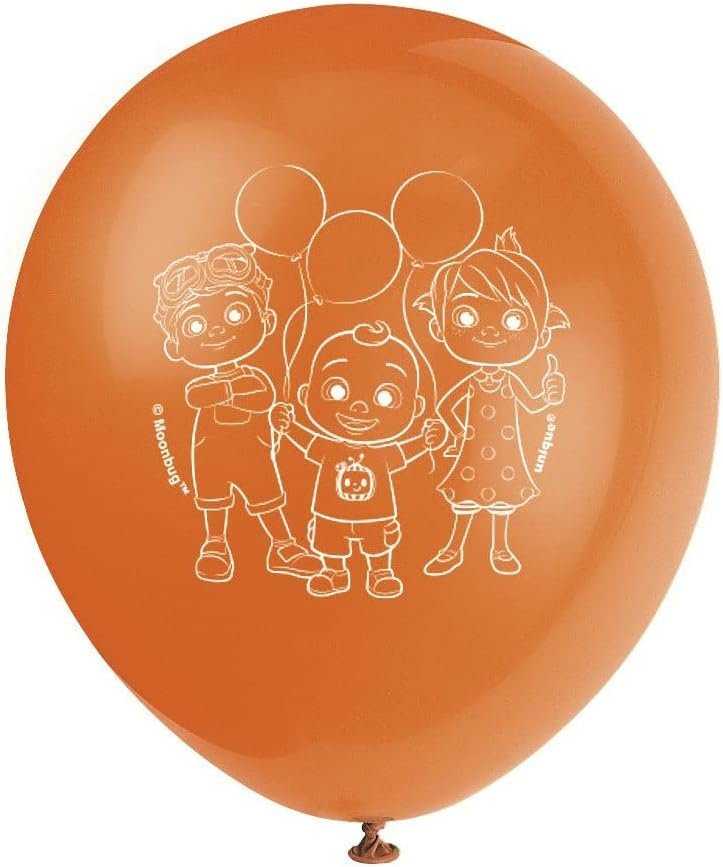 Cocomelon 12" Latex Balloons - 8ct