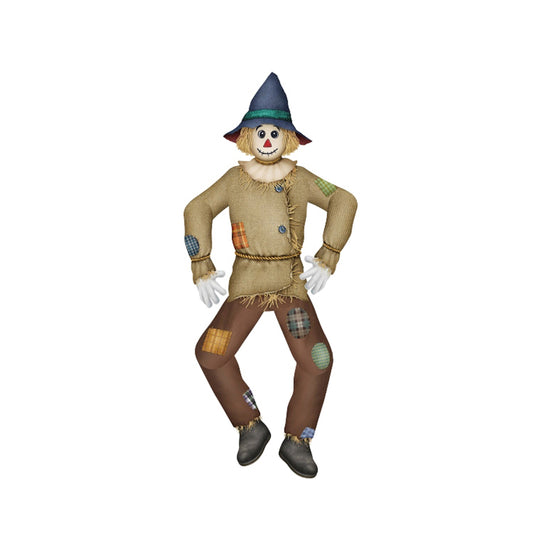 Jointed Scarecrow Party Accessory & Office/Classroom Decoration- 5ft