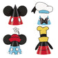 Mickey Mouse Party Hats - 8ct