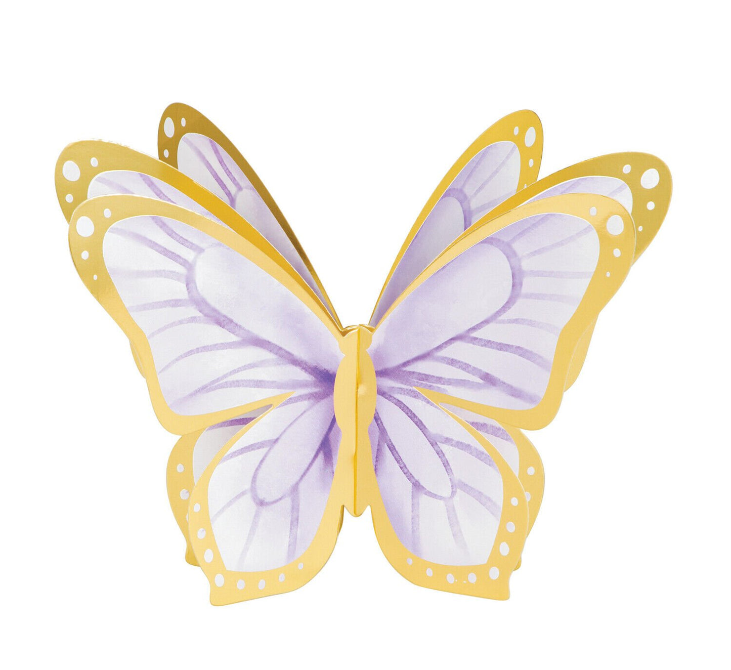 Shimmering Butterfly Table Centerpiece Decoration Kit - 3pcs