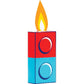 Block Bash Building Block Party 3D Centerpiece - 1ct