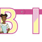 Barbie Happy Birthday Jointed Banner - 6ft