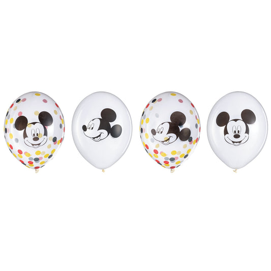 Mickey Mouse 12" Latex Balloons - 6ct