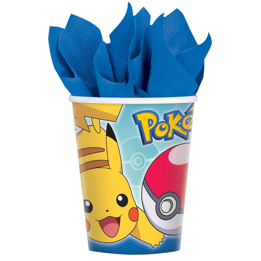 Pokemon Core 9oz Paper Cup - 8ct