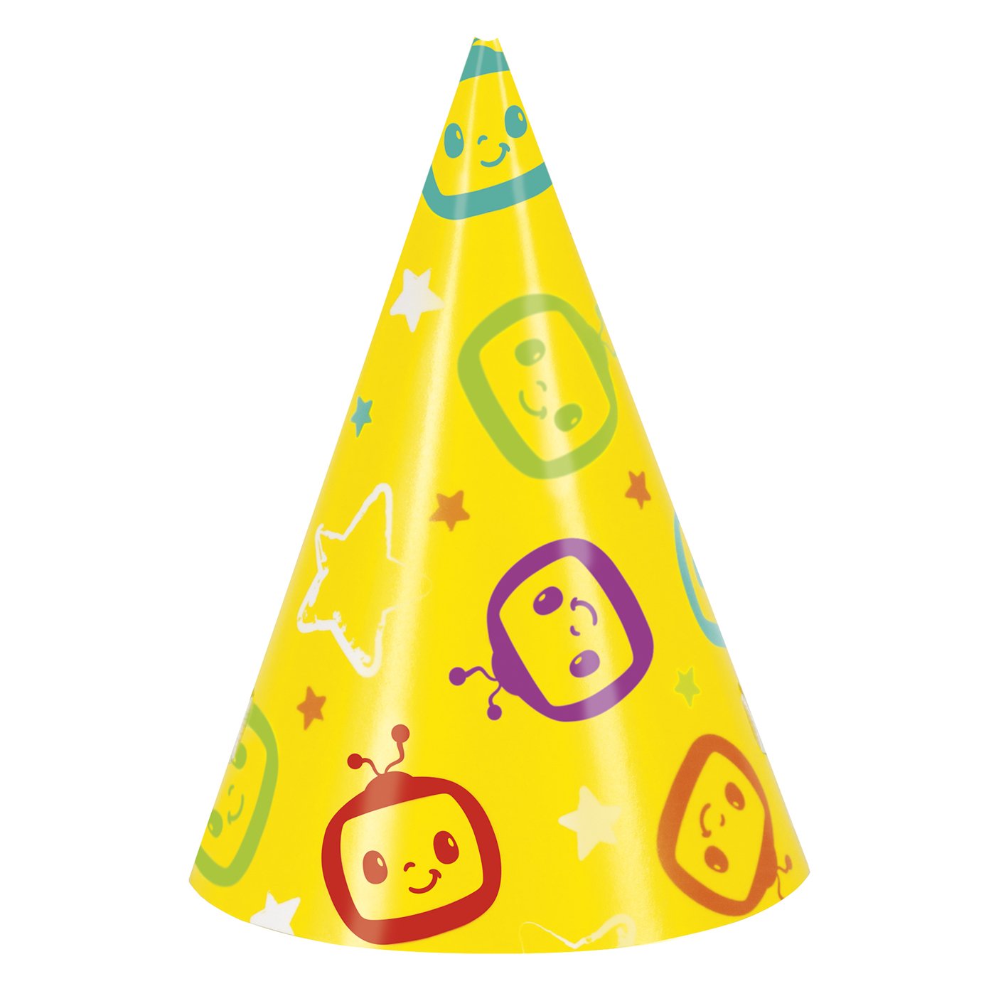 Cocomelon Mini Party Hats - 8ct