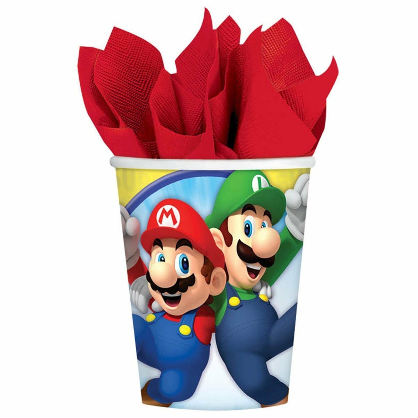 Super Mario Bros. 9oz Paper Cups - 8ct