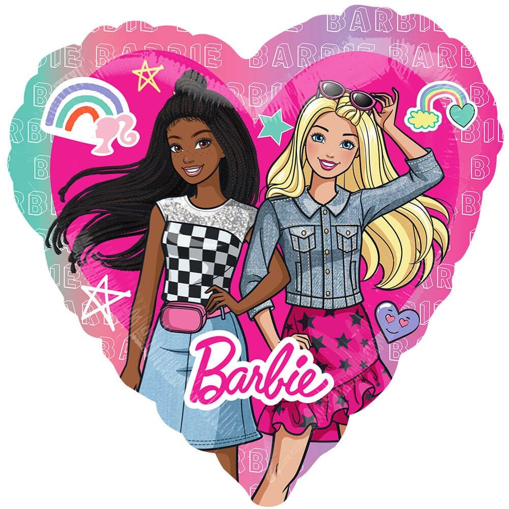 28 inch BARBIE DREAM TOGETHER Foil Balloon