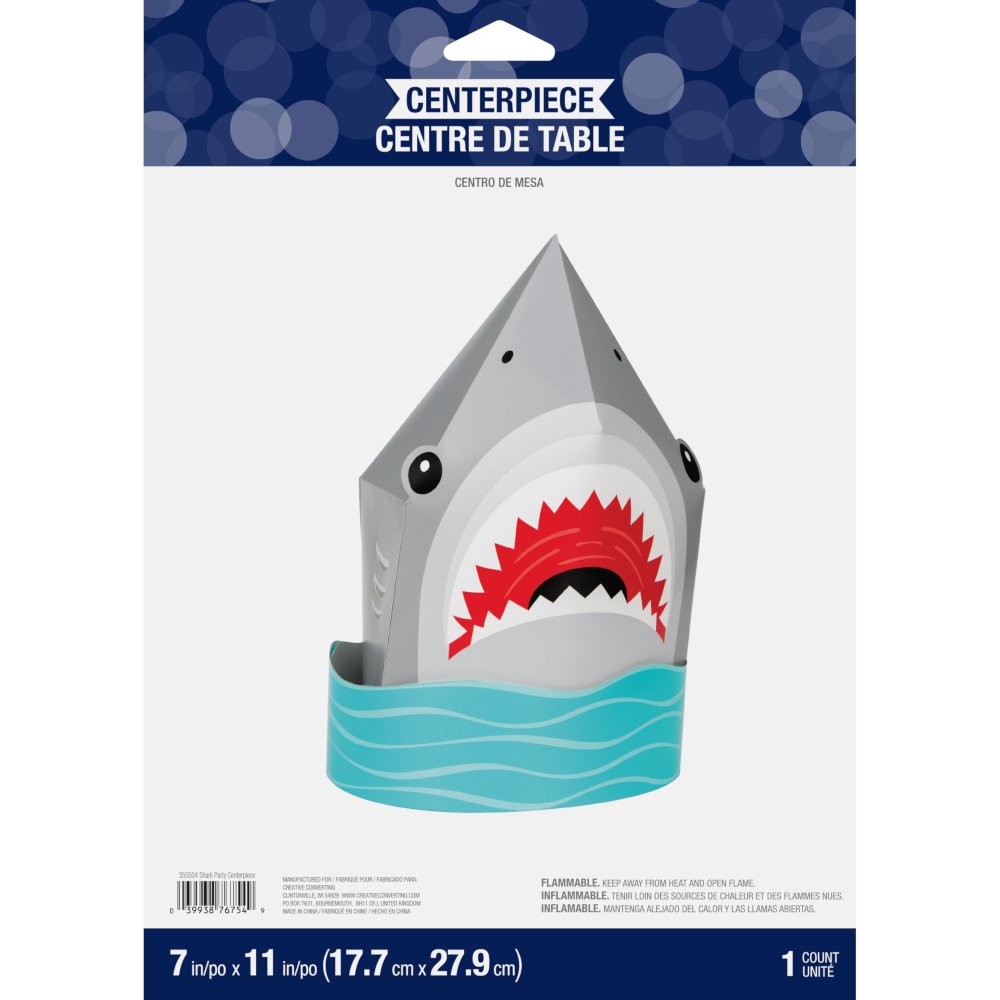 Shark Party Centerpiece - 1ct