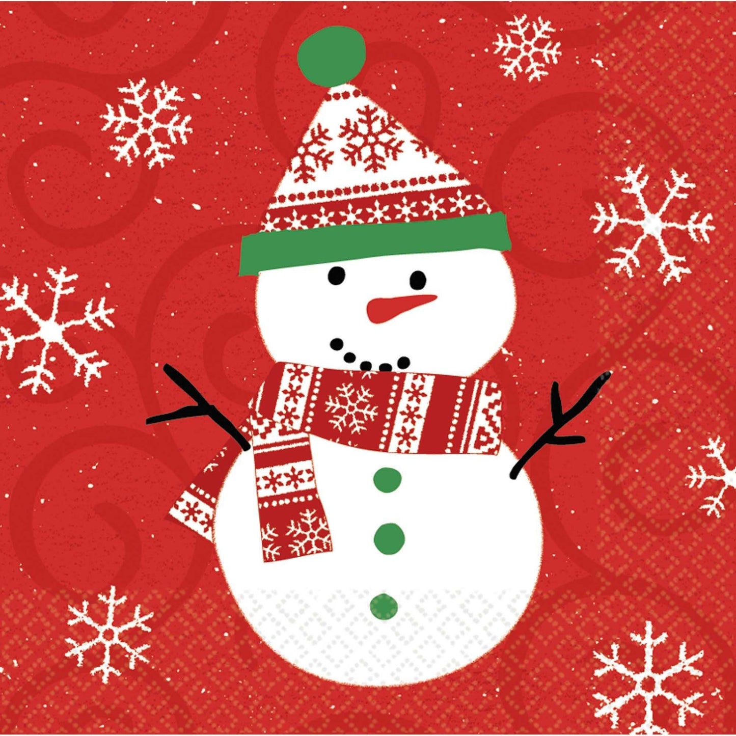 Very Merry Christmas Luncheon Napkins - 16CT